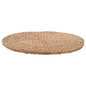 VICASKY Thickened Woven Straw Meditation Cushion 1.5cm Natural Straw Tatami Floor Seat Pad for Indoor Sitting and Zen Practice, Round 30cm Diameter Woven Floor Pillow for Home Use
