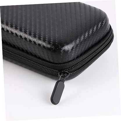 DOITOOL Portable Eva Storage Bag for Durable Shockproof Case with Classic Zipper Design Protective Pouch for Go Use Black