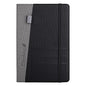 Lined Journal Notebooks with Pen Loop, Hardcover Notebook Journal for Work, 100Gsm Premium Thick Paper with Inner Pocket, Medium 5.7''''x8.4'''', ?Black, Ruled, 1 Pack - color: Gray-black