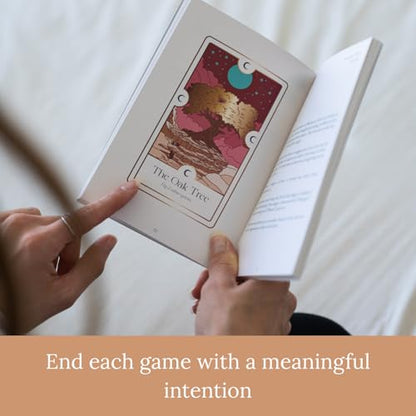 Rabble Finding Calm - A Calming Tarot Card Game | 1-4 Players, Includes Guidebook for Mental Health, Mindfulness, and Positive Affirmations, for Oracle Beginners