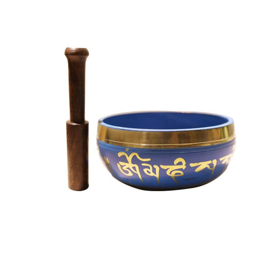 2pc 12.5cm Nepal Sound Bowl Singing Tibetan Bowl Buddhism Hand Print Yoga Meditation