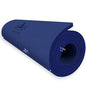 Hatha Yoga Extra Thick TPE Yoga Mat - 72"x 32" Thickness 1/2 Inch -Eco Friendly SGS Certified - With High Density Anti-Tear Exercise Bolster For Home Gym Travel & Floor Outside - color: Blue