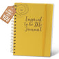 Journals for Women - Inspired to Be Me Journal - Self Care Gifts for Women - Journal Planner with Weekly Intention & Reflection Pages - Gift for Women's Personal Growth & Healing Journey - color: Yellow