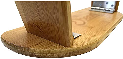 Folding Meditation Stool, Finished Bamboo, Sitting Low, Suitable for Kneeling Yoga, Prayer and Meditation, Instead of Meditation Mat
