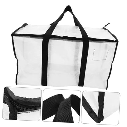 Quilt Organizer Bag Large Capacity Storage Bag for Moving Travel Camping Gym Luggage Women Window