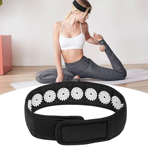 Head Relaxation Wrap - Muscle Relaxation Headband,Head Comfortable Wrap with Targeted Pressure Nodes - for Women Home Office Yoga Meditation Exercise