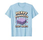 Heavy Blankets Light Hearts Anxiety Comfort Design T-Shirt - color: Baby Blue, size: X-Large
