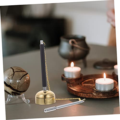 FAVOMOTO 3pcs Delicate Buddhist Chime Instrument for Meditation and Rituals Telescopic Design Essential Accessory for Temple Activities for and Mindfulness Practices