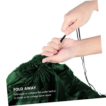 SOLUSTRE Large Storage Bag Oxford Cloth Drawstring Bag for Outdoor Cushions Pouches for Travel
