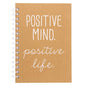 Graphique Designer Notebooks - Positive Mind. Positive Life. - Spiral Bound Writing Journals for Offices, Schools, Classrooms, and More - Hard Cover with 160 Ruled Pages (6.25" x 8.25") - color: Positive Mind Positive Life