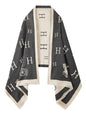 Women's Reversible Pashmina Shawl Wrap for Women Big Scarf Holiday Gifts - color: 11-darkgrey-white