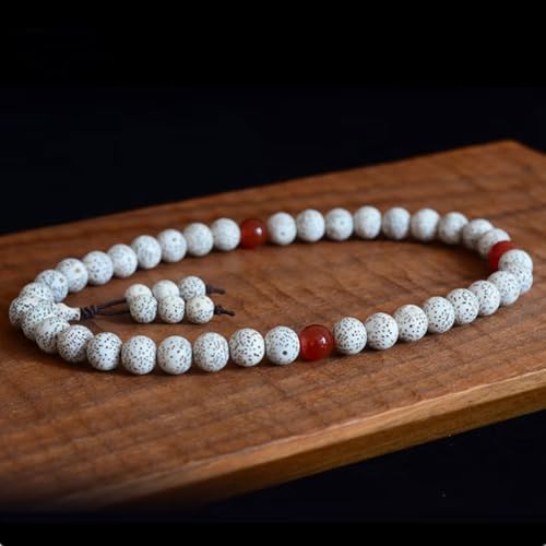 Natural Star Moon Bodhi Bracelet for Women Men Double-loop Winding Star Moon Bead Bracelet Meditatioon Healing Anxiety Relief Energy Buddha Bead Bracelets Birthday Gift - color: Bodhi 75