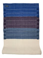 Indian Handmade100 % Organic Anti Skid Multi Colour Cotton Yoga Mat - Eco-Friendly Hand-Woven Rug - Non-Slip & Thick (24”x72”x5mm) for Hot yoga & Everyday Fitness at Home - Comfortable & Foldable Extra-Long Mat - color: Multi 17