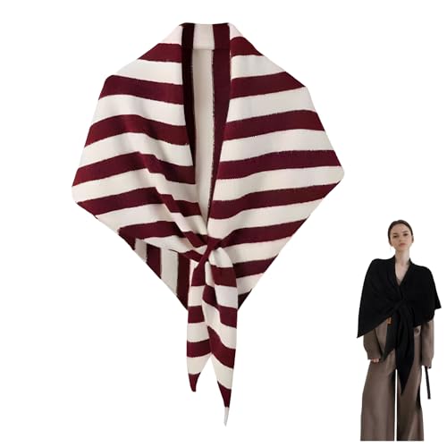 Women's Solid Color Shawl - Pashmina Shawl Wraps Women Knitted Shawls and Wraps Cardigan Cape Wool Sweater Shawl Scar - color: #09