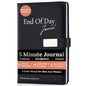 End of Day Journal - 5 Minute Daily Gratitude & Self Reflection Journal for Women & Men 2026, Guided Mindfulness, Productivity & Personal Growth Prompts, Vegan Leather, 120 GSM, Magnetic Closure