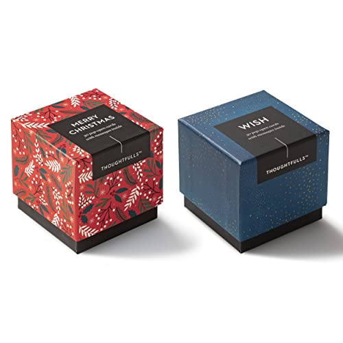 Compendium ThoughtFulls Pop-Open Cards — 2-Pack of Merry Christmas, Wish — 60 Pop-Open Cards, Each with a Different Message Inside - color: Merry Christmas, Wish
