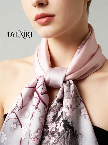 100% Mulberry Silk Oversized Women’s Sun-Shielding Shawl Formal Evening Neckwear Featherlight Airy - color: N26-purple Haze Shawl（69" X 21"inch）