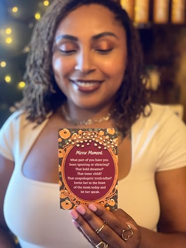 The Ladies' Room Affirmation Cards – 42 Empowering Cards for Women | Daily Self-Care, Mirror Moments & Mindfulness Prompts