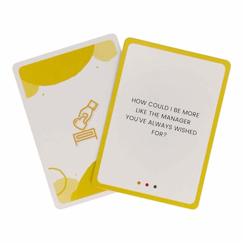 One to Ones Cards, 100 1-on-1 Conversation Prompts for Managers, 6 Categories for Check-Ins, Feedback and Coaching