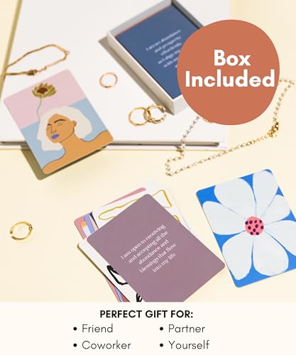 Lamare Positive Affirmation Cards for Women — Daily Affirmations for Women & Encouragement Cards, Motivational Gifts - size: 4.2x3 inches, style: New Affirmation Cards