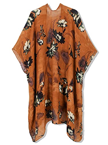 Kimonos for Women Swimsuit Coverups Beach Cover Up Swimwear Cardigan Summer - color: Fuscous