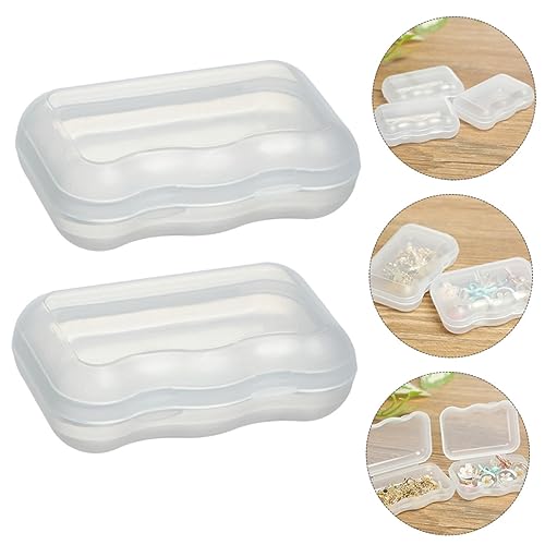 BESPORTBLE 3sets Simple Small Objects Storage Box Jewelry Wrapping for Dresser 20pcs*3