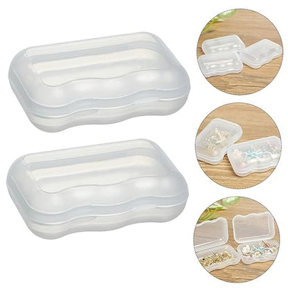 BESPORTBLE 3sets Simple Small Objects Storage Box Jewelry Wrapping for Dresser 20pcs*3