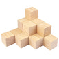 16 Packs Wooden Blocks for Crafts, 2.36 Inch Pine Wood Cubes, 6 x 6 x 6 cm Wooden Cubes for Paint, Stamp, Decorate, DIY Projects and Personalized Gifts,by GNIEMCKIN. - size: 16 Packs 2.36 Inch