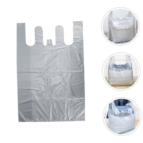 SOLUSTRE 10pcs Large Storage Bags Duffel Bags for Moving Quilt Storage Hooks Heavy Duty Trash for Home