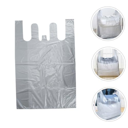 SOLUSTRE 10pcs Large Storage Bags Duffel Bags for Moving Quilt Storage Hooks Heavy Duty Trash for Home