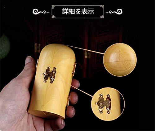 Boxwood Buddha Statue Solid Wood Carvings Carved Locker Box Sculpture Decoration - color: Style-3