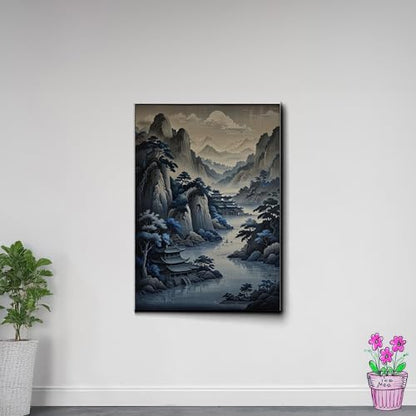 Japanese Wall Art, Minimalist Wall Art, Neutral Abstract Art, Modern Minimalist, Zen Wall Art, Zen Printed Wall Art, Japanese Art Print, Living Room Decor, Print