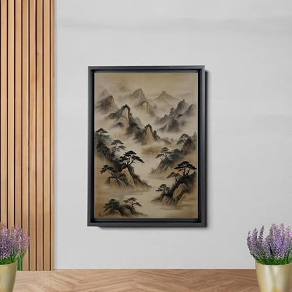 Japanese Wall Art, Minimalist Wall Art, Neutral Abstract Art, Modern Minimalist, Zen Wall Art, Zen Printed Wall Art, Japanese Art Print, Artwork Canvas Décor, Arts