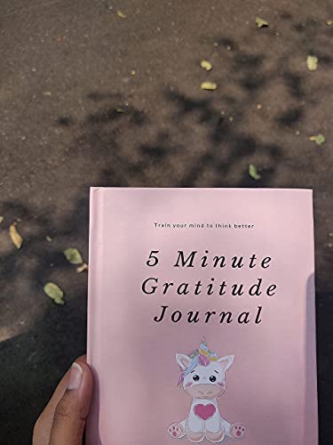 Self Help Personality Development Book, a Quick Moments of Thankfulness, and Your Daily Dose of Gratitude (Pink)