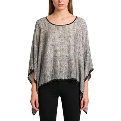 Women's Satin Cover Up Short Poncho Tops Sheer Chiffon Boho Pashmina Shawl Beach Soft Shawl - color: Style14