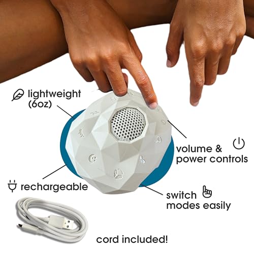 Zenimal Teen and Adult Meditation Audio Player - Patented Screen-Free Mindfulness Device with 9 Audio Meditations and 60 Minutes of Soothing Sounds and Music, Jade Sandstone