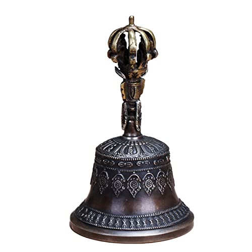Hand Bell, Buddhist Meditation Bell And Dorje Set