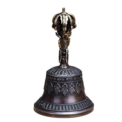 Hand Bell, Buddhist Meditation Bell And Dorje Set