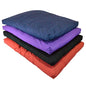 YogaAccessories Cotton Zabuton Meditation Cushion - color: Black