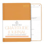 Gratitude Journal For Women & Men - Mental Health, Self Love & Self Care Journal - Orange - 5.8" x 8.3" - Mantra Planner - color: Orange
