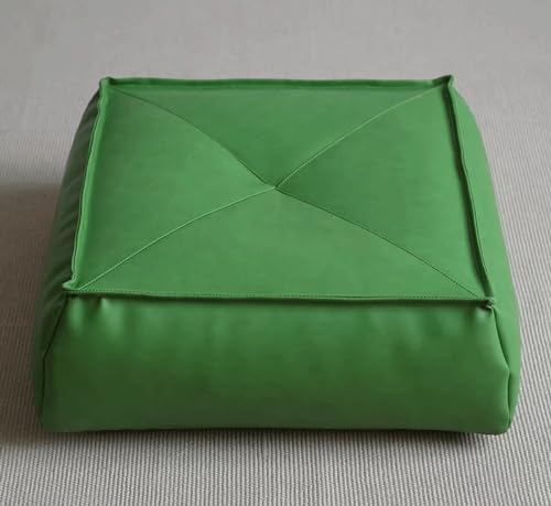 Meditation Cushion - Comfortable Floor Pillow - Meditation Pillow - Large Floor Cushion Seating for Adults - Premium Yoga(Size:45×45×15cm,Color:Green) - color: Green, size: 45×45×15cm