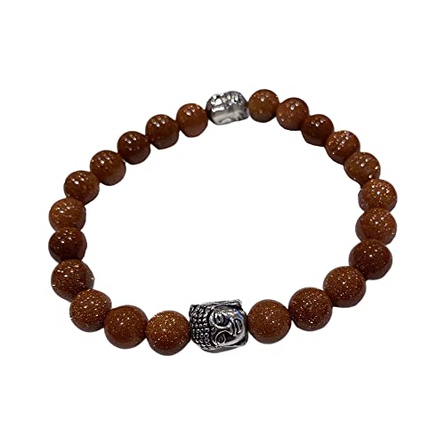 VIE Buddha Bracelet - style: Goldstone