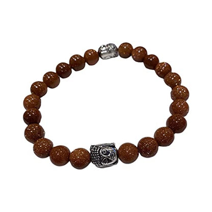VIE Buddha Bracelet - style: Goldstone