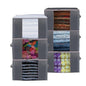 Clothes Storage Bag Finishing Quilt Quilt Large Bag Clothing Packing Thickened Large Fabric Moisture-Proof Household (Grey-6Pcs) - color: Grey-6Pcs
