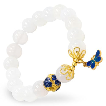 Spiritual Bracelets for Women & Men, Healing Crystal Bracelet with Natural Stones for Meditation, Chakra Alignment & Inner Transformation - style: The Spiritual Growth Bracelet