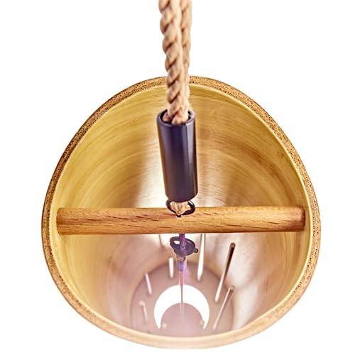 Cosmic Bamboo Chimes For Calming Meditation, ASMR, Sound Healing Therapy, and Yoga - size: Single, style: Luna