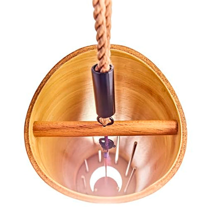 Cosmic Bamboo Chimes For Calming Meditation, ASMR, Sound Healing Therapy, and Yoga - size: Single, style: Luna