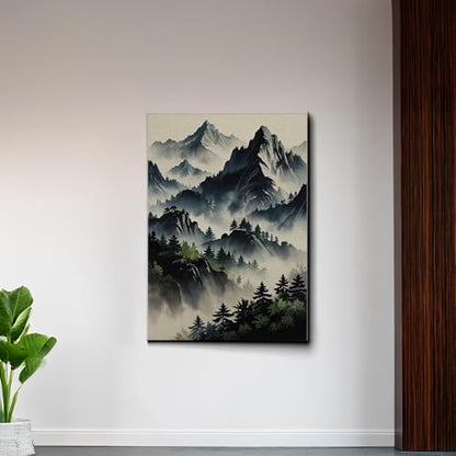 Japanese Wall Art, Minimalist Wall Art, Neutral Abstract Art, Modern Minimalist, Zen Wall Art, Zen Printed Wall Art, Japanese Art Print, Decor Canvas, Arts
