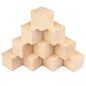 GNIEMCKIN 100 Packs Wooden Blocks for Crafts, 2 Inch Pine Wood Cubes, Wooden Cubes for Paint, Stamp, Decorate, DIY Projects and Personalized Gifts - size: 100 Packs 2 Inch