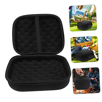 DECHOUS Portable LED Storage Case Bag Reliable Organizer for Outdoor Use Delicate Design for Cosmetics Stationery Sundries Travel Friendly Storage